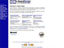 Tablet Screenshot of l-space-design.com